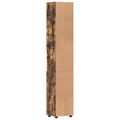 vidaXL Set kabinetov do kúpeľne TULUM Dymová dub 37 x 31,5 x 203 cm