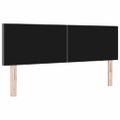 vidaXL LED hlavová doska Svetlosivá 160 cm Kordúrová tkanina