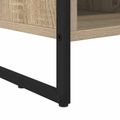 vidaXL Skriňa na topánky 60 x 35 x 44 cm Kompozitné drevo Sonoma