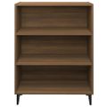 vidaXL Komoda hnedý dub 69,5x32,5x90 cm spracované drevo