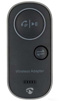 NEDIS kompaktný a prenosný bezdrôtový audio Bluetooth adaptér/ zásuvka USB-C/ výstupný konektor 3,5 mm/ čierny Adaptér, audio, 2v1, bezdrôtový, RX/TX, USB-C, 3,5mm jack, Bluetooth, výdrž až 8,5hod, čierny