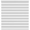 vidaXL Zebra roleta svetlosivá 150x100cm šírka látky 145,9cm polyester