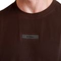 Tričko Oversized Unstoppable Brown - GymBeam, veľkosť M, veľkosť oblečenia M