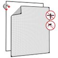 vidaXL Magnetická okenná sieťka proti hmyzu antracitová 130x150 cm