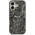 Puzdro Guess Python Pattern MagSafe pre iPhone 17 čierne