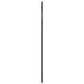 vidaXL Nástenné zrkadlo čierne 80x100 cm oblúkové železné