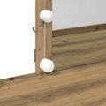 vidaXL Toaletný stolík Remeselný dub 100 x 40 x 130 cm