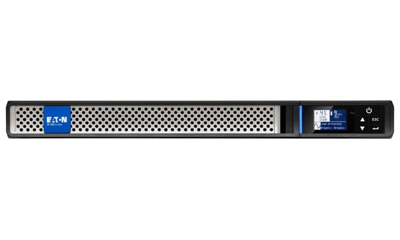 EATON UPS 5P 650i G2, 650VA, 1/1 fáza, rack 1U, Netpack, Li-Ion batéria UPS, 650 VA, 520 W, Li-Ion, Rack 1U, line-interactive, 6× C13, sieťová karta, LCD, 98,8 % účinnosť