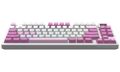 MSI herní klávesnice FORGE GK600 TKL Violet/ bezdrátová 2,4GHz+BT/ mechanická/ RGB/ USB-C/ display/ CZ+SK layout Klávesnice, herní, mechanická, bezdrátová (2,4GHz, Bluetooth), RGB podsvícení, displej, USB-C, CZ/SK layout, bílo-ružová