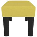 vidaXL Lavička zelená 70x30x30 cm látka
