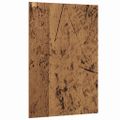 vidaXL Dekoračné panely 50 ks Staré drevo 15 x 21 x 0,27 cm