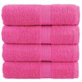 vidaXL Prémiové umývacie utierky SOLUND 4 ks ružové 30x30 cm 600 g/m²