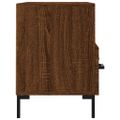 vidaXL TV skrinka hnedý dub 80x36x50 cm spracované drevo