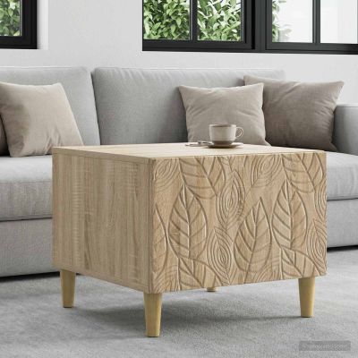 vidaXL Konferenčný stolík Dub sonoma 50 x 49 x 40 cm Kompozitné drevo