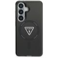 Puzdro Guess IML Gradient Triangle MagSafe pre Samsung Galaxy S26 čierne