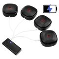 Elektronický modulárny boxerský terč HMS TB05 s LED, Bluetooth a rukavicami (Music Boxing Machine)