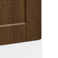 vidaXL Panel umývačky riadu Porto hnedý dub 45x1,5x57 cm kompozitné drevo
