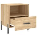 vidaXL Nočný stolík dub sonoma 40x35x47,5 cm kompozitné drevo