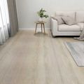 vidaXL Podlahové dosky Béžová 5,11 m² 55 ks PVC