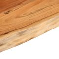 vidaXL Nástenná polica 80x20x3,8 cm obdĺžnik masívna akácia živá hrana