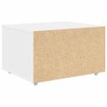 vidaXL Zásuvkový kabinet 55 x 45 x 31 cm Biela