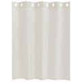 vidaXL Voile záclona 2 ks Krémová 140 x 140 cm Polyester