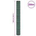 vidaXL Membrána proti burine zelená 1x200 m PP