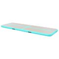 vidaXL Nafukovacia žinenka s pumpou 500x100x10 cm PVC zelená