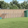 vidaXL Koterec pre psy strieborný 6,05 m² oceľ