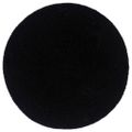 vidaXL Prestierania 6 ks čierne 38 cm bavlnené okrúhle