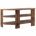 vidaXL RohováTVskriňa 102x40,5x45cm Staré drevo Kompozitné drevo