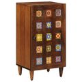 vidaXL Servírovacia skriňa Orech 40 x 33 x 75 cm Masívne mango drevo