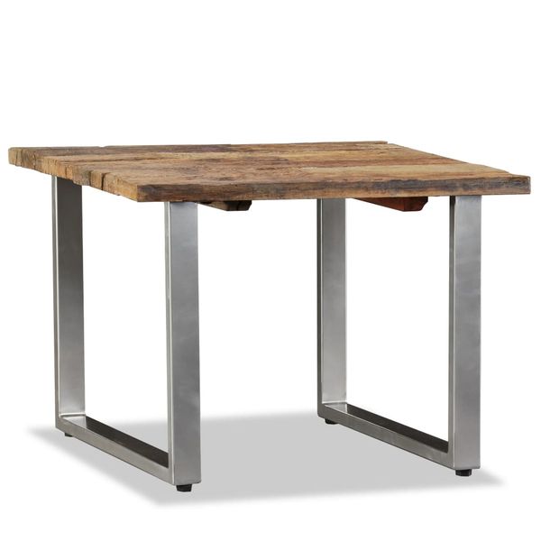 vidaXL Konferenčný stolík, recyklovaný masív 55x55x40 cm