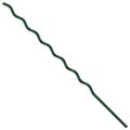 vidaXL Podpora rastlín 5 ks Zelená 170 x 0,6 x 0,6 cm Oceľ