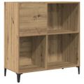 vidaXL Skrinka na platne dub artisan 84,5x38x89 cm kompozitné drevo