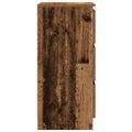 vidaXL Komoda staré drevo 37,5x35x76 cm kompozitné drevo