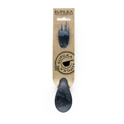 Kupilka S15K Spork Blue vidlička + lyžička 20,5 cm, modrá (3002015K)