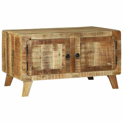vidaXL Konferenčný stolík Hnedá 80 x 54 x 45 cm Masívne mango drevo