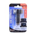 Auto zástrčka Compass 07427 nabíjačka MULTI - USB, voltmetr, teplomer, 12/24V
