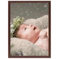 vidaXL Fotorámiky na stôl, koláž 3 ks, tmavočervené 13x18 cm
