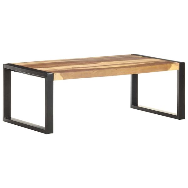 vidaXL Konferenčný stolík 110x60x40 cm, drevený masív
