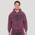 Mikina Abyss Raisin - GymBeam, veľkosť XL