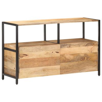 vidaXL Komoda 110x35x65 cm mangovníkový masív