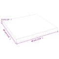 vidaXL Stolová doska svetlohnedá 60x60x(2-4)cm ošetrený masív hrany