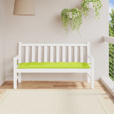 vidaXL Podložka na záhradnú lavičku 150x50x7 cm, oxfordská látka