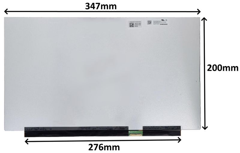 OLED PANEL 15,6'' FHD 1920x1080 30PIN LESKLÝ / BEZ ÚCHYTOV
