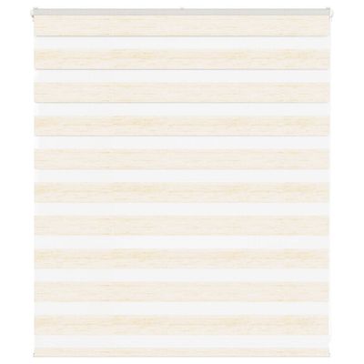 vidaXL Zebra roleta 125x100 cm šírka látky 120,9 cm polyester