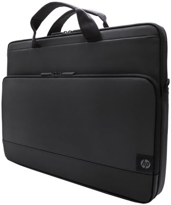 HP 16" Taška Modern Moonless Night Laptop Briefcase Taška, 16", vodeodolná 600D recyklovaný polyester, polstrovaná priehradka, viac vreciek, odnímateľný popruh, trolley pásik, čierna