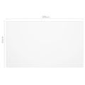 vidaXL Chránič na stôl priehľadný 100x60 cm 1,6 mm PVC