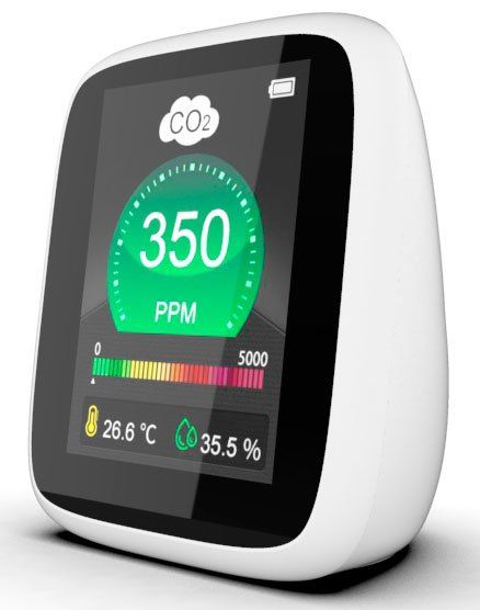 Merací prístroj Levenhuk Wezzer Air MC20 - monitor kvality vzduchu